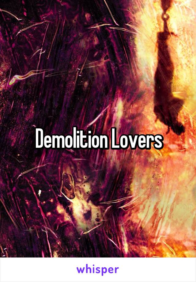 Demolition Lovers