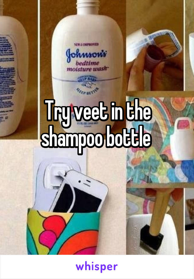 Try veet in the shampoo bottle 
