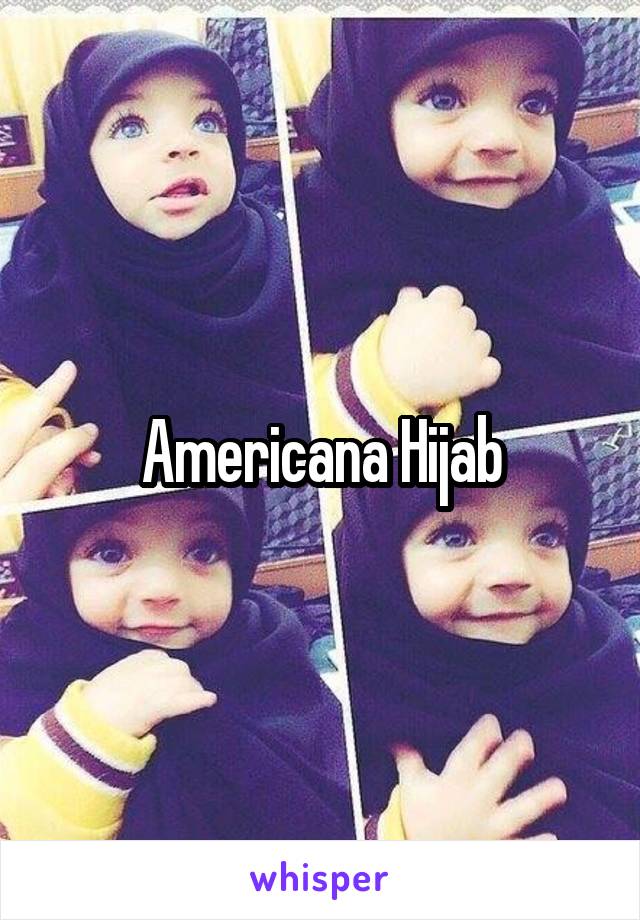 Americana Hijab