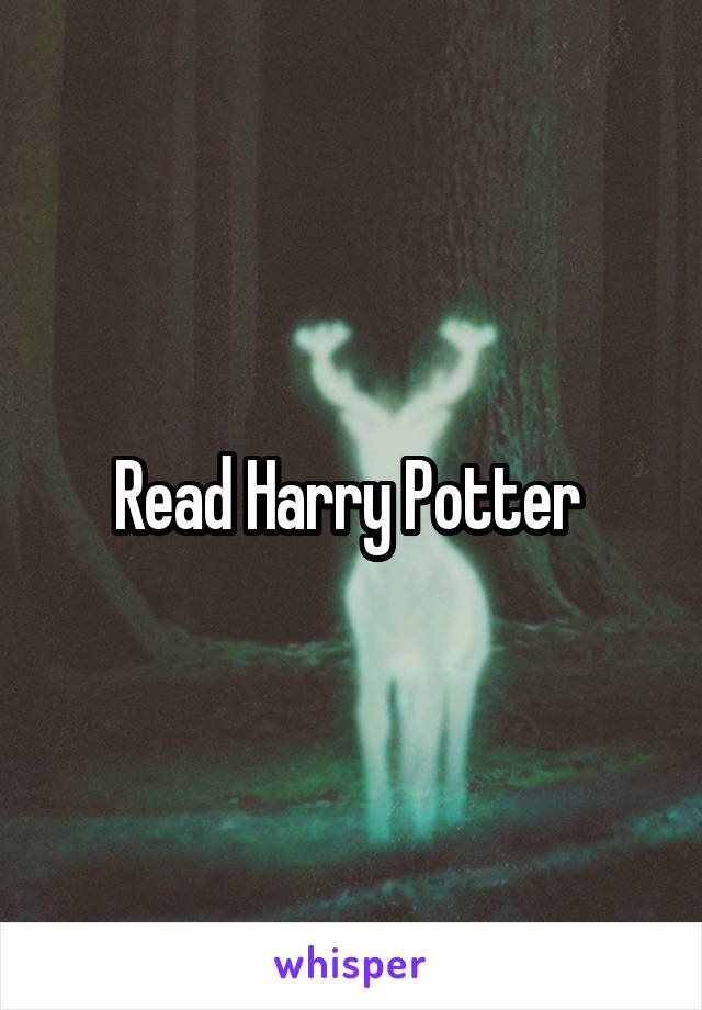 Read Harry Potter 