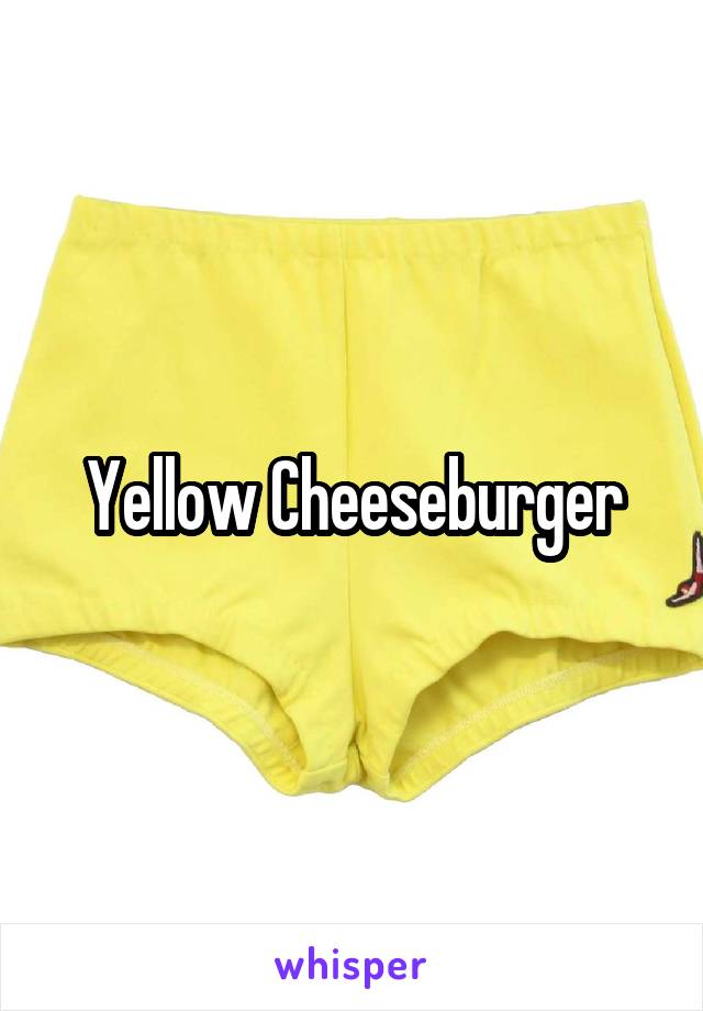 Yellow Cheeseburger