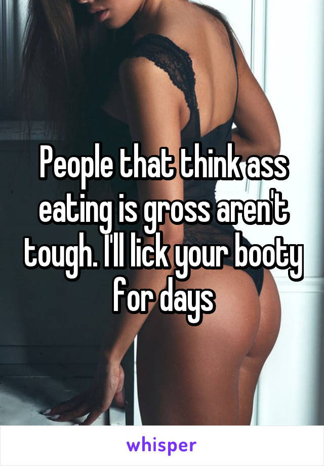 Booty Ass Lick