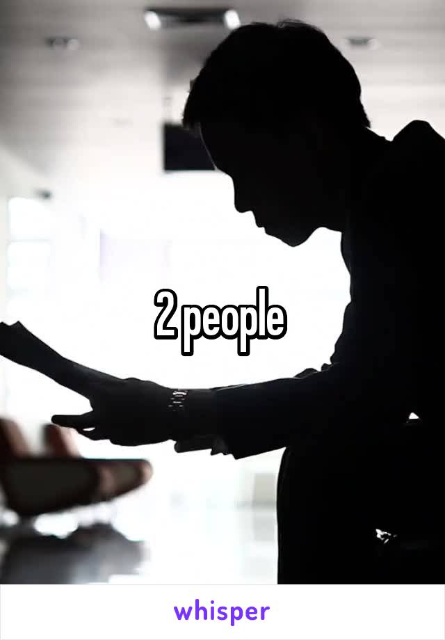 2 people 