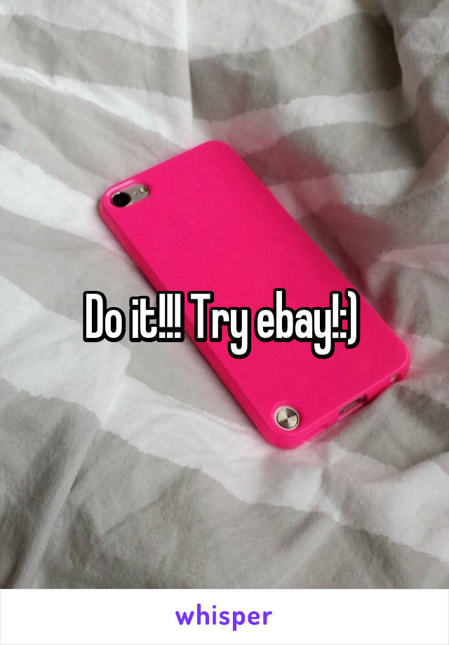 Do it!!! Try ebay!:) 