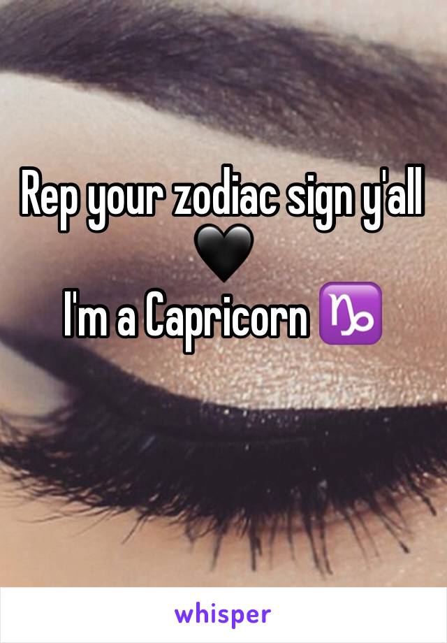 Rep your zodiac sign y'all 🖤
I'm a Capricorn ♑️