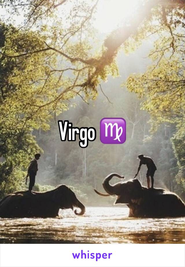 Virgo ♍️