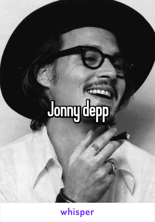 Jonny depp