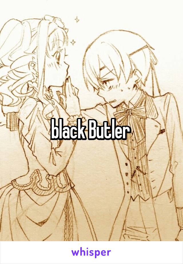 black Butler 