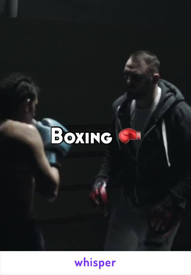 Boxing 🥊 