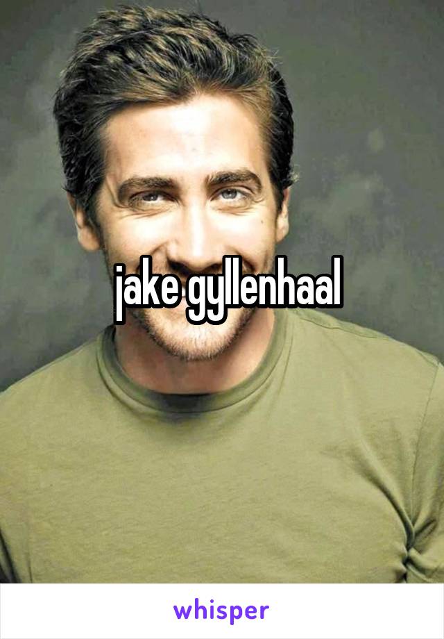  jake gyllenhaal
