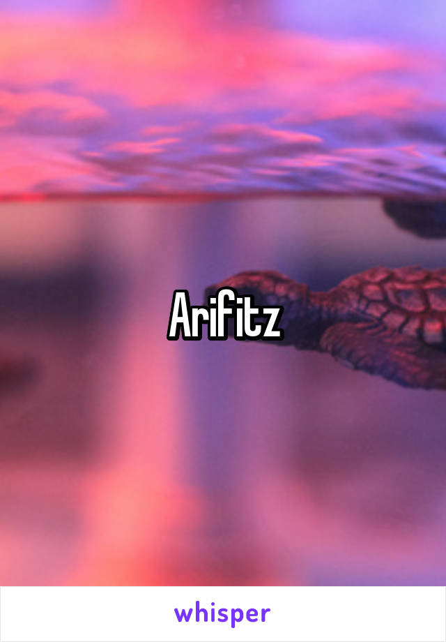 Arifitz
