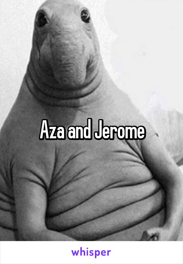 Aza and Jerome