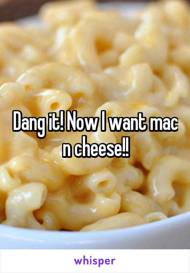 Dang it! Now I want mac n cheese!!