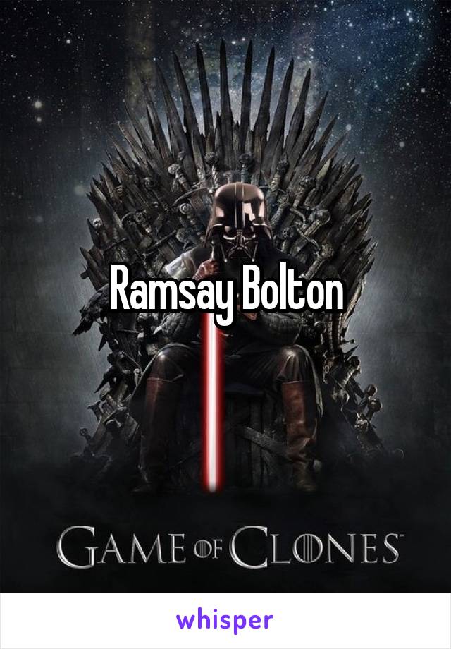 Ramsay Bolton

