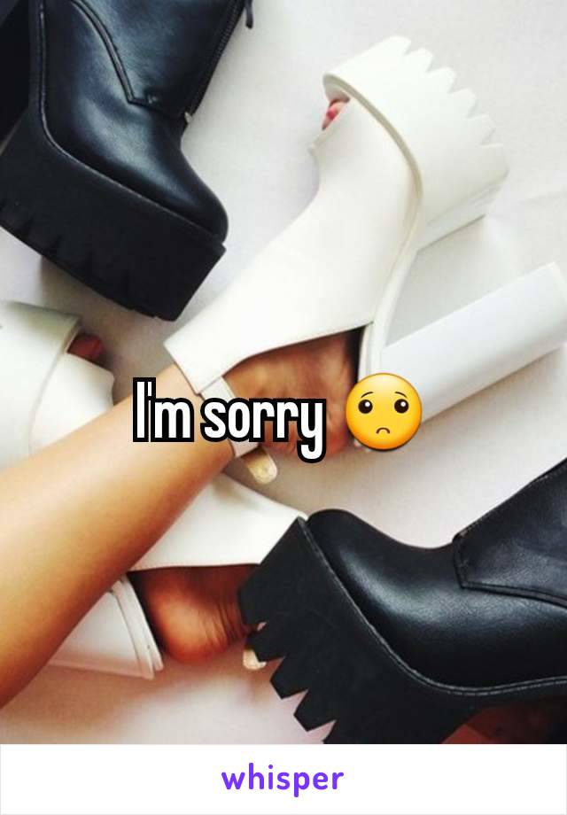 I'm sorry 🙁