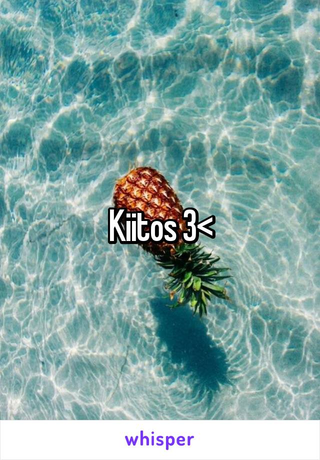 Kiitos 3<