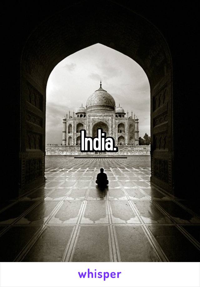 India. 