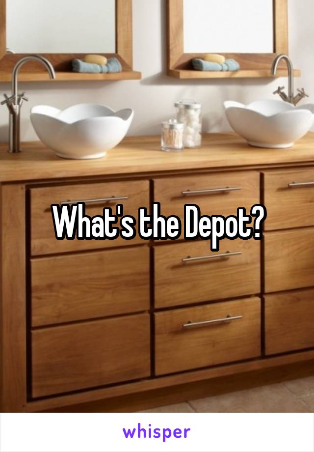 What's the Depot?