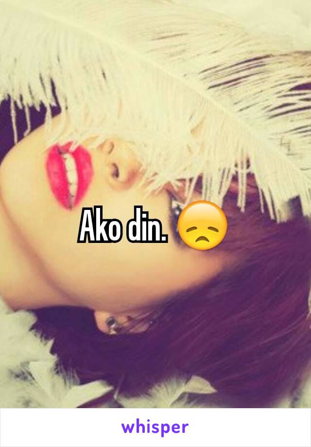 Ako din. 😞