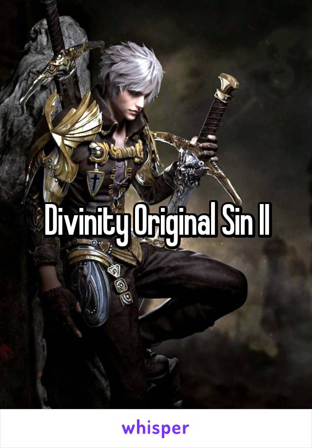 Divinity Original Sin II