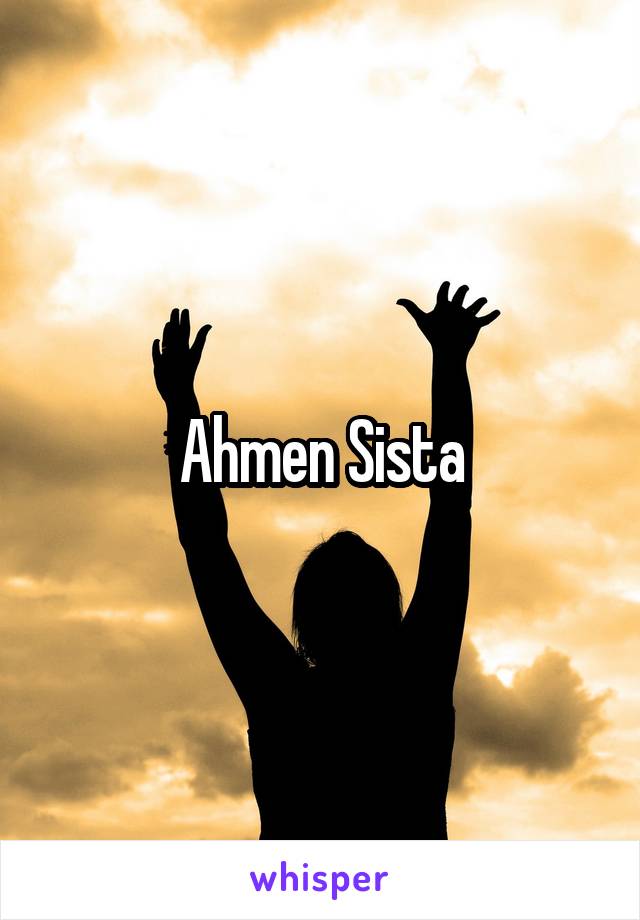 Ahmen Sista