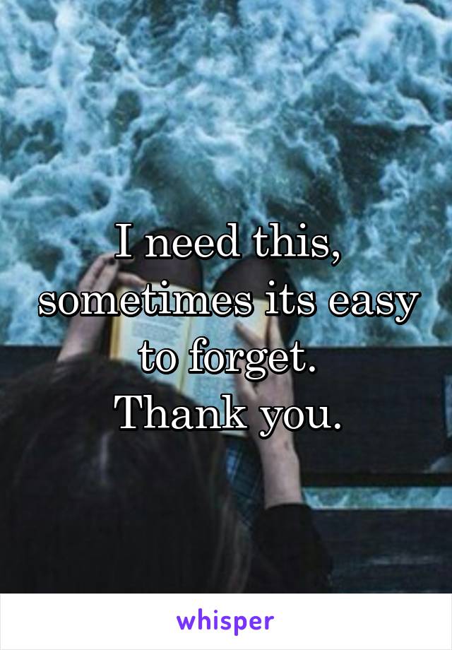 I need this, sometimes its easy to forget.
Thank you.