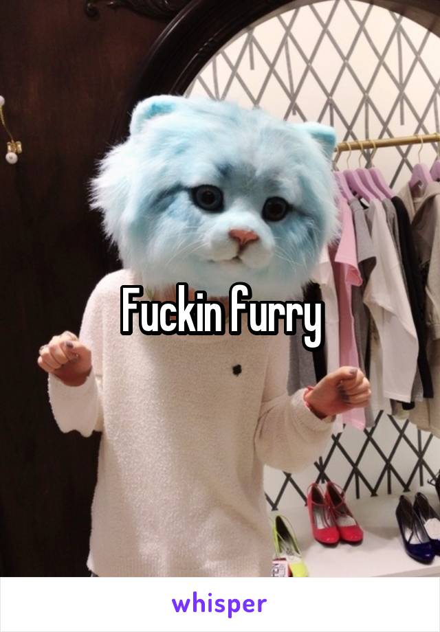 Fuckin furry