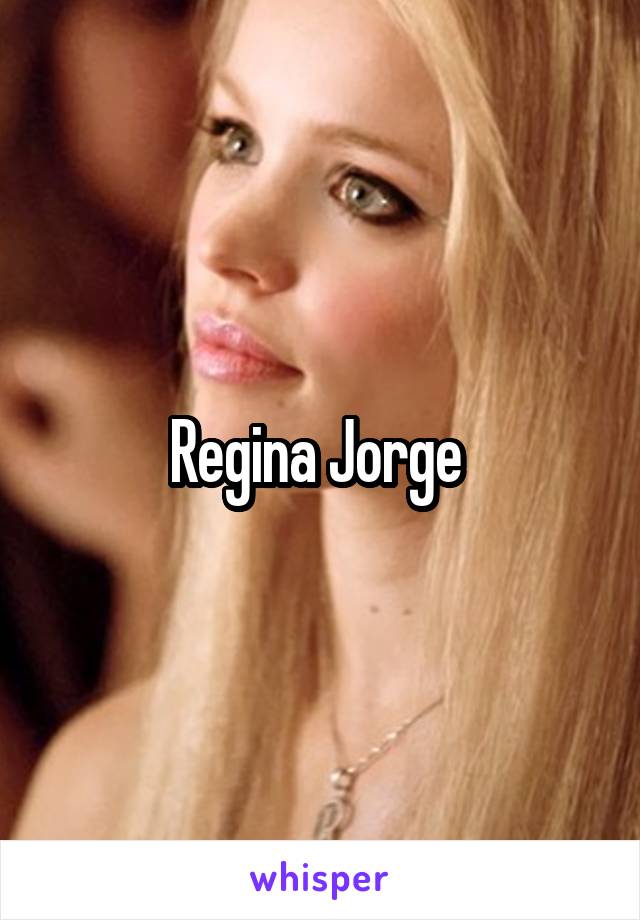 Regina Jorge 