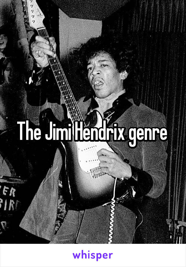 The Jimi Hendrix genre 