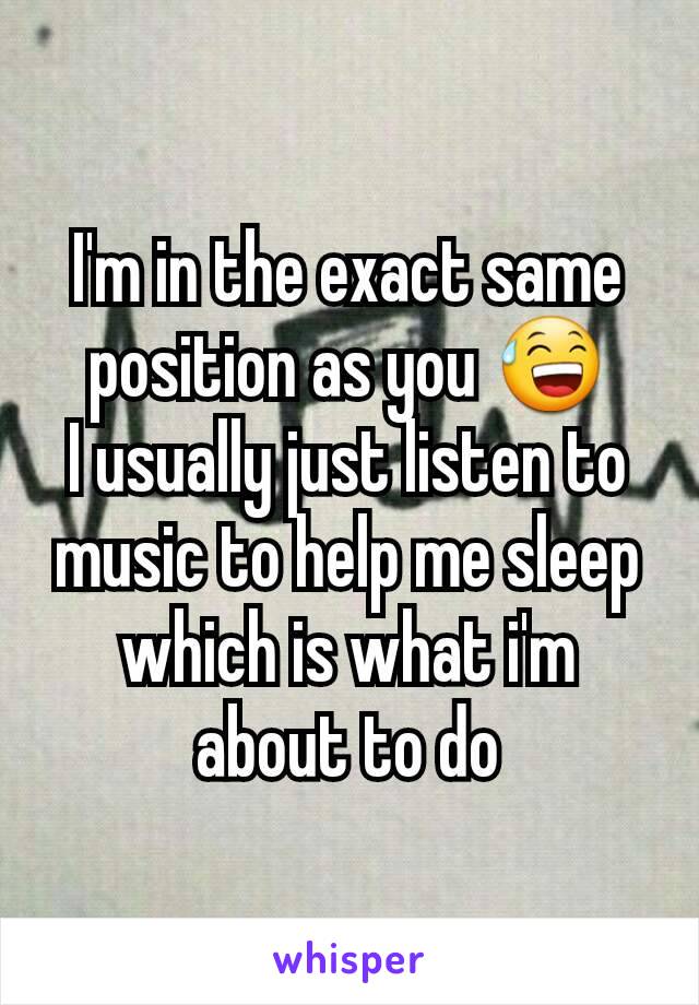 I'm in the exact same position as you 😅
I usually just listen to music to help me sleep which is what i'm about to do