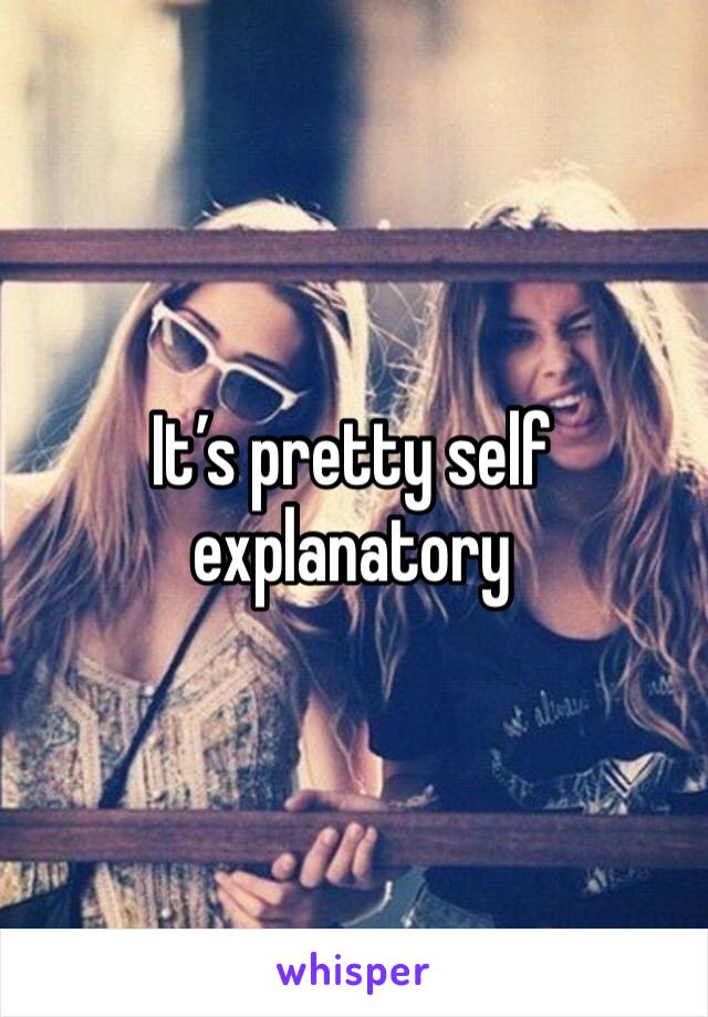 It’s pretty self explanatory 