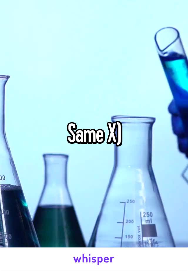 Same X)