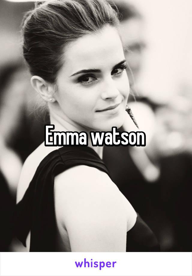Emma watson 