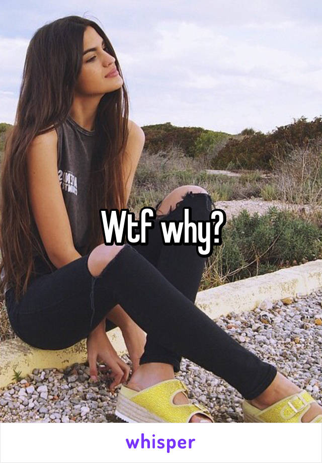 Wtf why?