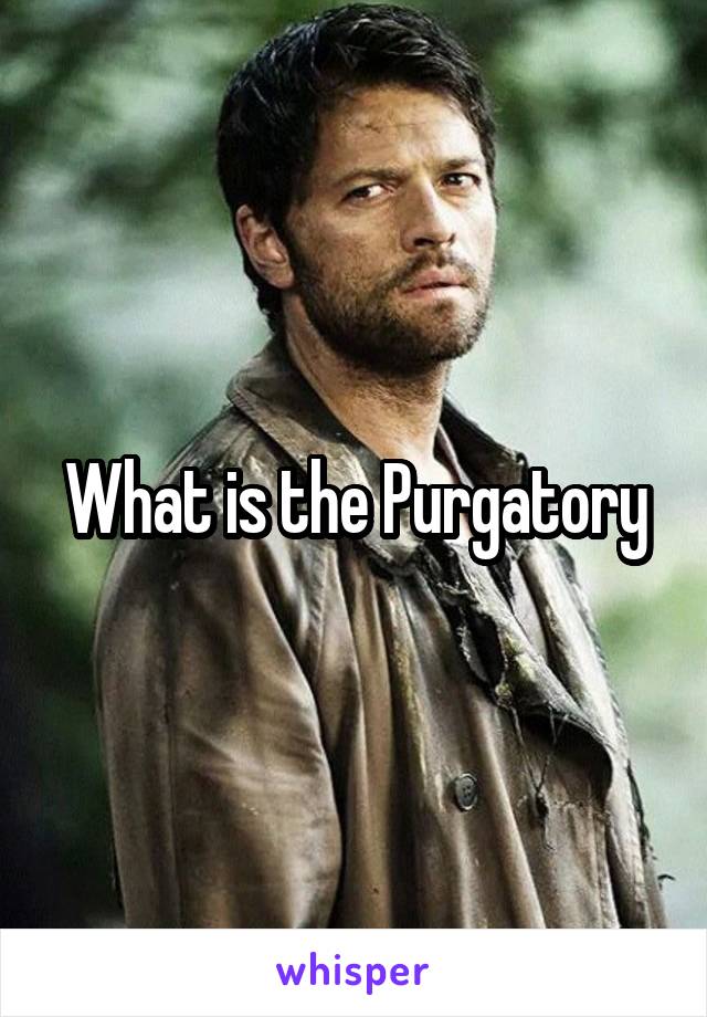 What is the Purgatory
