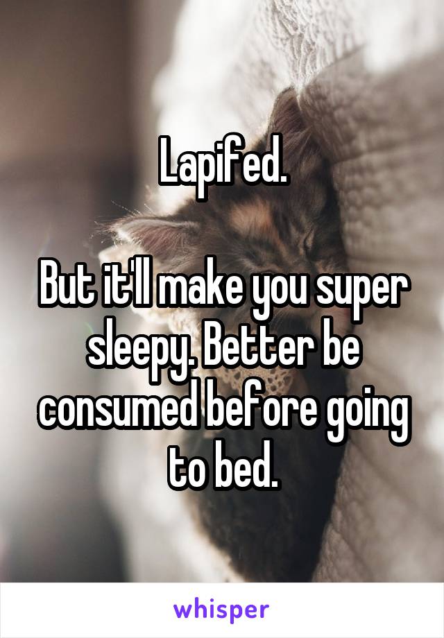 Lapifed.

But it'll make you super sleepy. Better be consumed before going to bed.