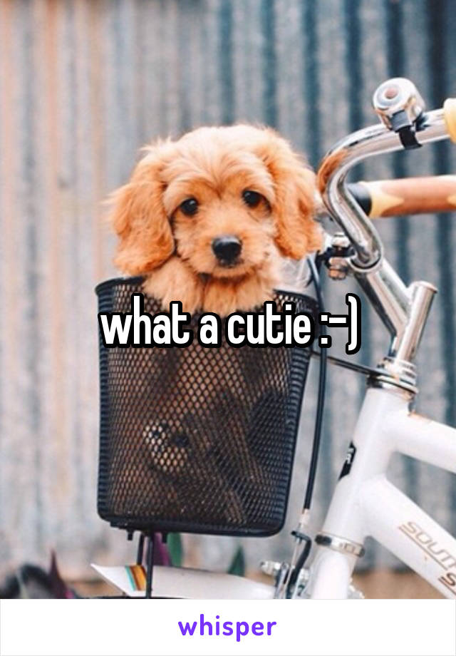 what a cutie :-)