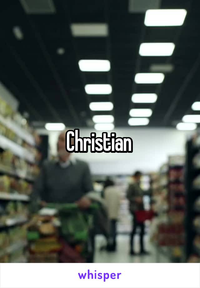 Christian 