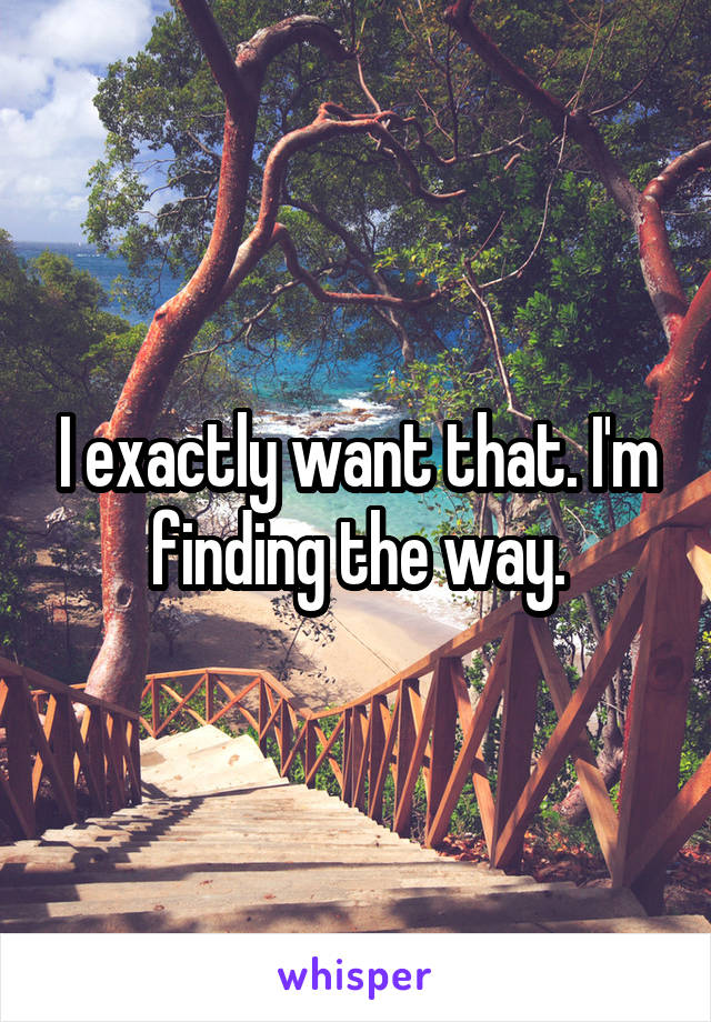 I exactly want that. I'm finding the way.
