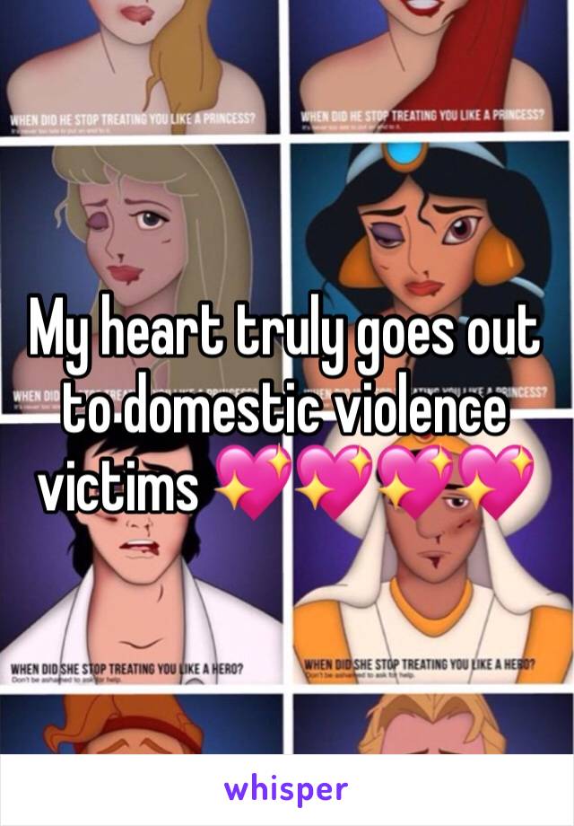 My heart truly goes out to domestic violence victims 💖💖💖💖