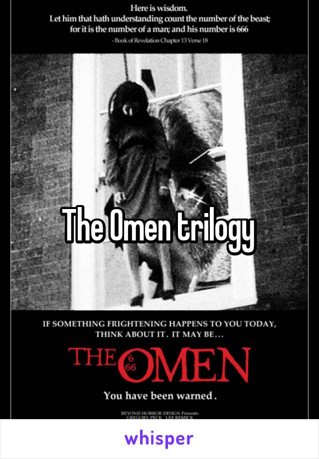 The Omen trilogy 