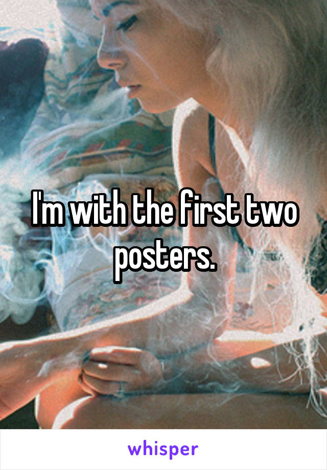 I'm with the first two posters.