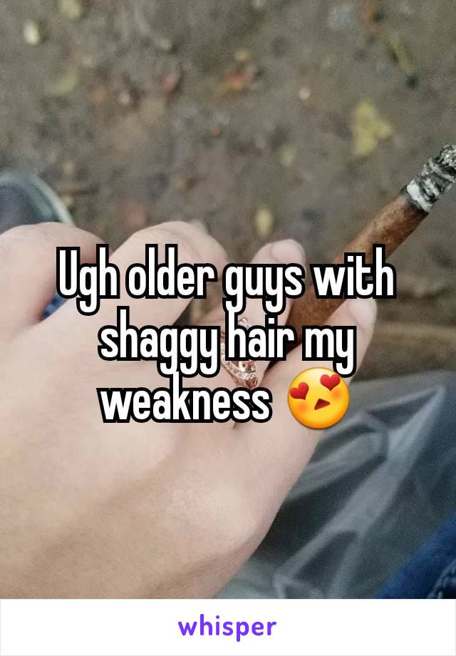 Ugh older guys with shaggy hair my weakness 😍