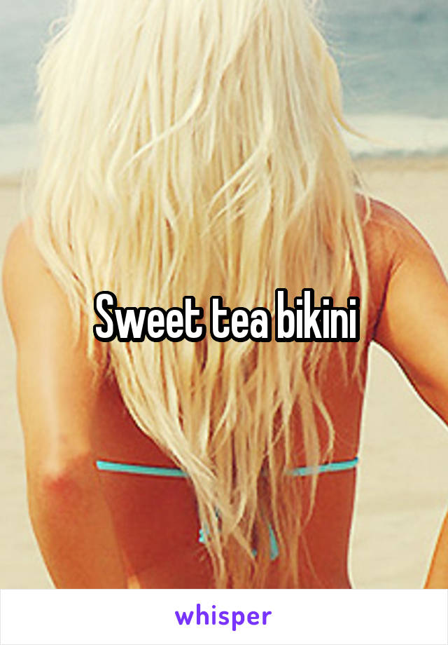 Sweet tea bikini
