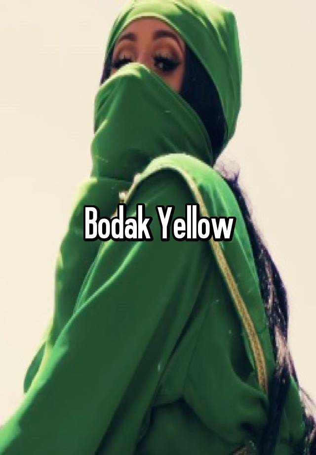 bodak-yellow