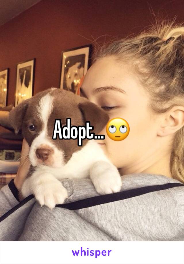 Adopt...🙄
