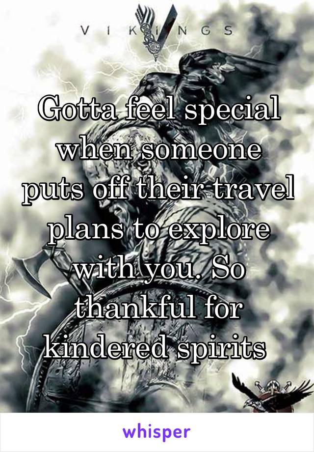 Gotta feel special when someone puts off their travel plans to explore with you. So thankful for kindered spirits 