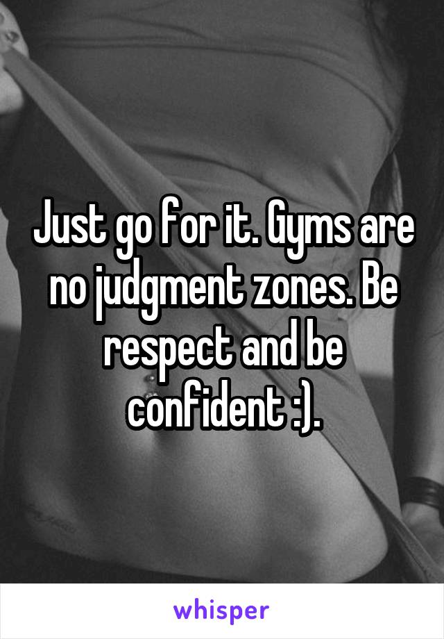 Just go for it. Gyms are no judgment zones. Be respect and be confident :).