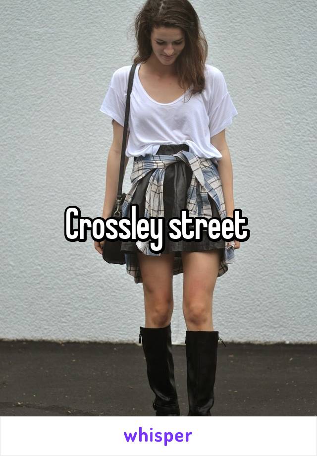 Crossley street 