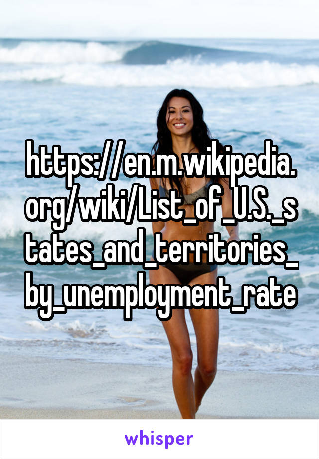 https://en.m.wikipedia.org/wiki/List_of_U.S._states_and_territories_by_unemployment_rate